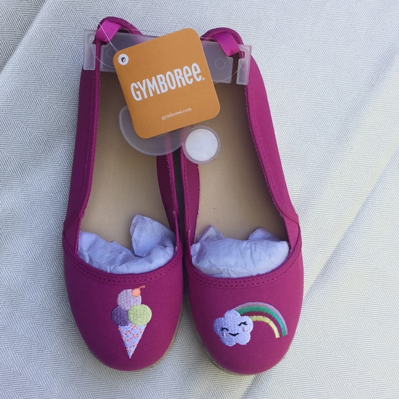 Gymboree Other - Gymboree Fuchsia Canvas Espadrilles.18136